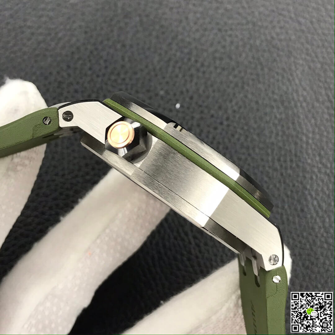 Replica Audemars P1g*et Royal Oak Offshore 15720ST.OO.A052CA.01 1:1 Best Edition BF Factory Army Green Dial