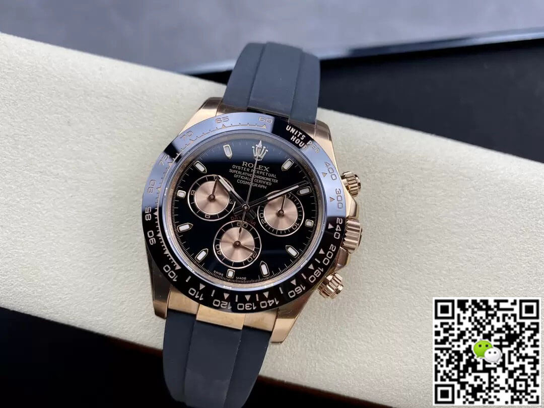 Replica R01ex Cosmograph Daytona M116515LN-0017 1:1 Best Edition Clean Factory Black Dial