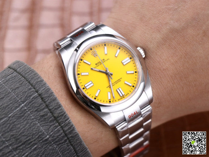 Replica R01ex Oyster Perpetual M124300-0004 41MM 1:1 Best Edition EW Factory Stainless Steel