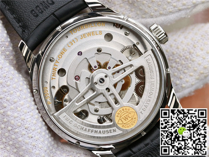 Replica IWC Portuguese IW544603 ZF Factory 1:1 Best Edition Tourbillon Grey Dial