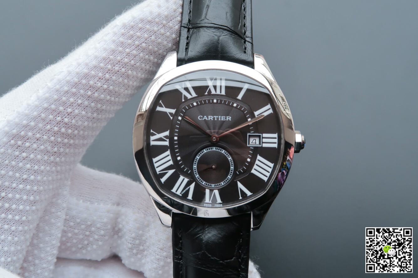 Replica Drive De Ca*t1er WSNM0009 1:1 Best Edition V6 Factory Black Dial