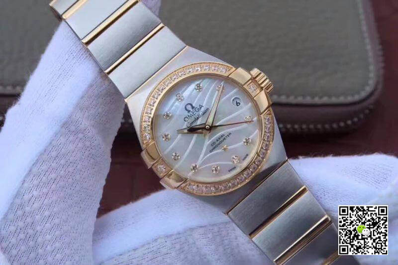 Replica 0me*ga Constellation Double Eagle Lady 3S Factory 1:1 Best Edition Swiss ETA8520