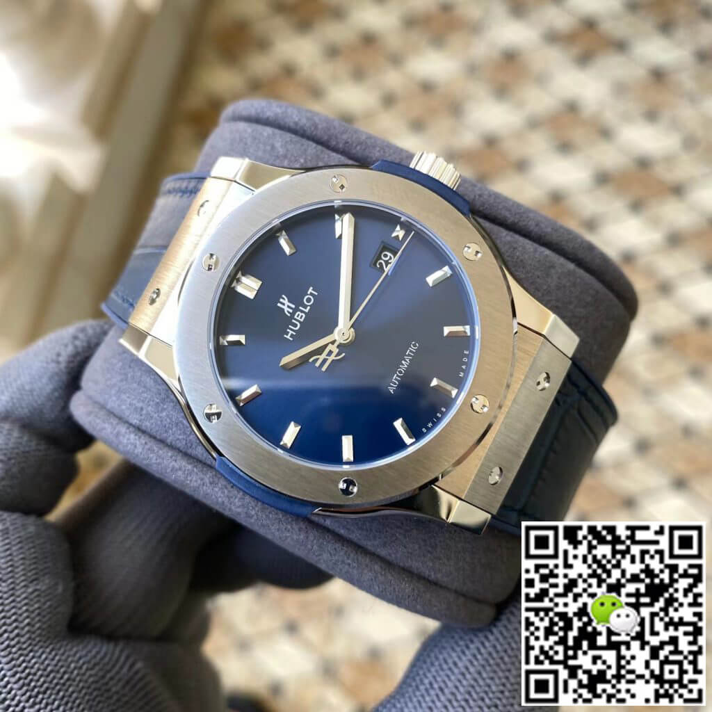 Replica Hublot Classic Fusion 542.NX.7170.LR 42MM 1:1 Best Edition APS Factory Blue Dial