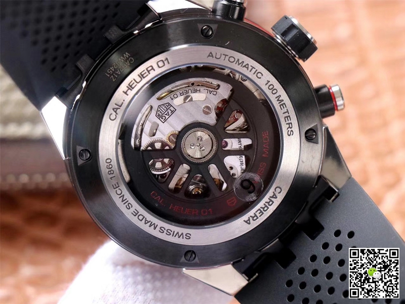 Replica TAG Heuer Carrera CAR201V.FT6046 1:1 Best Edition XF Factory Black Dial Swiss HEUER 01