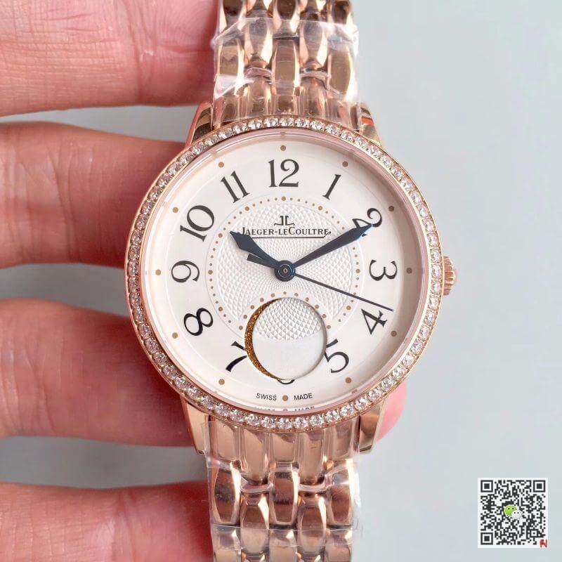 Jaeger Lecoultre Replica Rendez-Vous 3612420 1:1 Best Edition Swiss ETA898A/1 rosegold