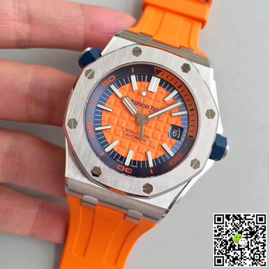 Replica Audemars P1g*et Royal Oak Offshore Diver 15710ST.OO.A070CA.01 JF Factory 1:1 Best Edition Swiss ETA3120