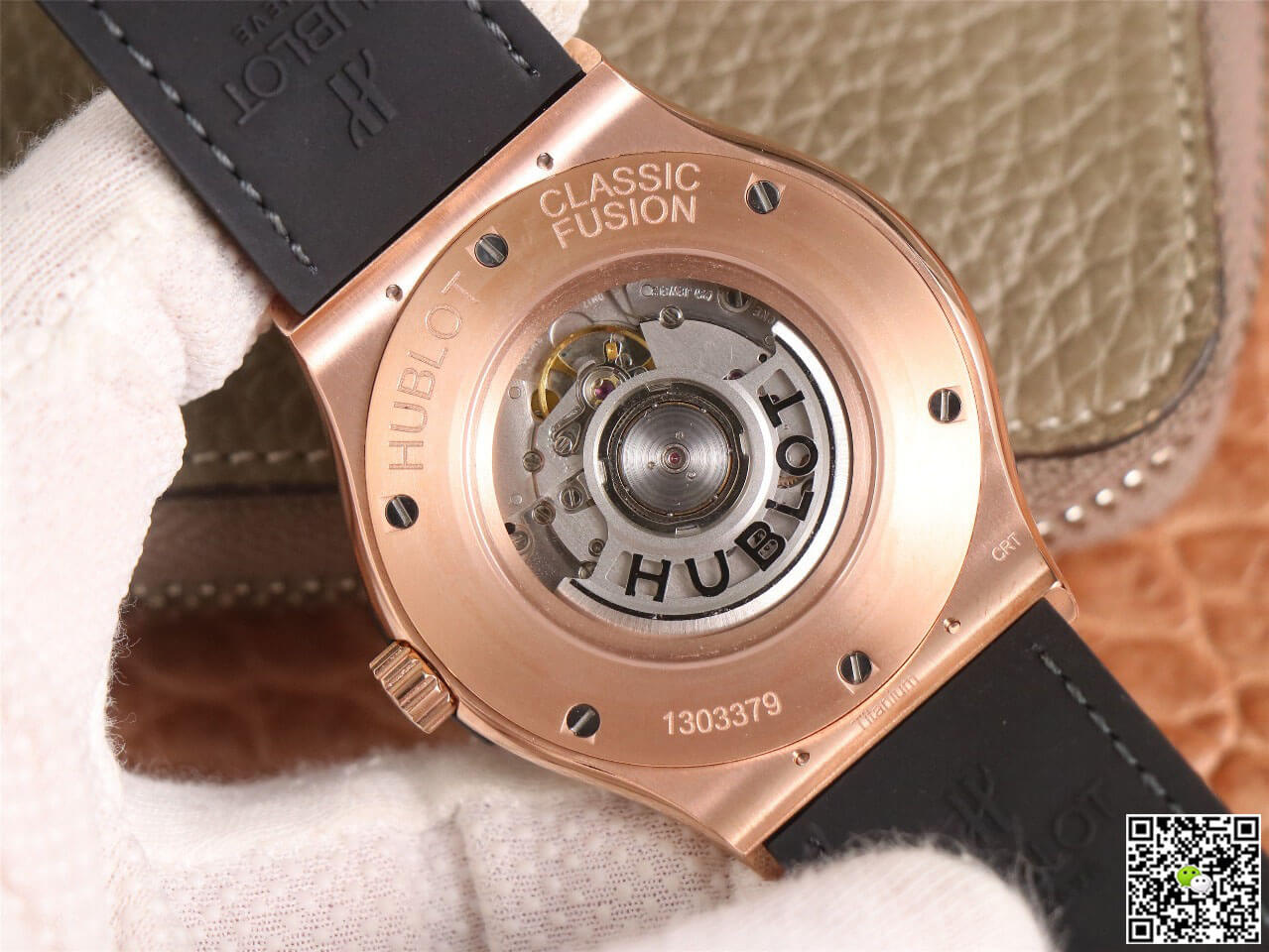 Replica Hublot Classic Fusion 511.OX.7081.LR 1:1 Best Edition WWF Factory Dark Gray Dial