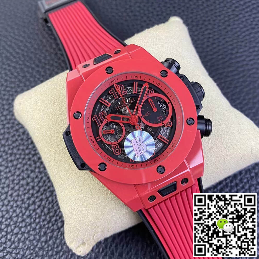 Replica Hublot BIG BANG Unico 411.CF.8513.RX 1:1 Best Edition BB Factory Red Ceramics