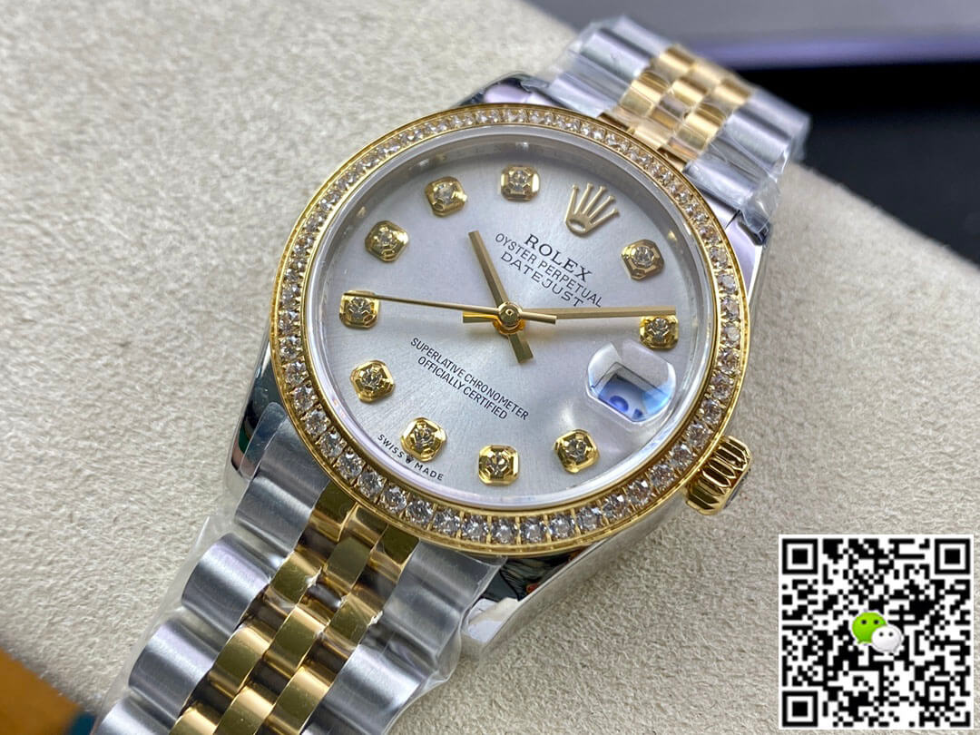 Replica R01ex Datejust M278383RBR-0020 31MM 1:1 Best Edition EW Factory Silver Dial