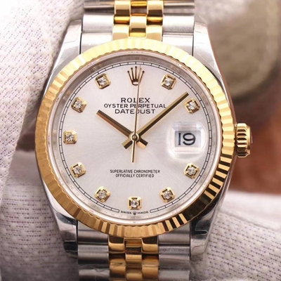 Replica R01ex Datejust 126233 1:1 Best Edition White Dial