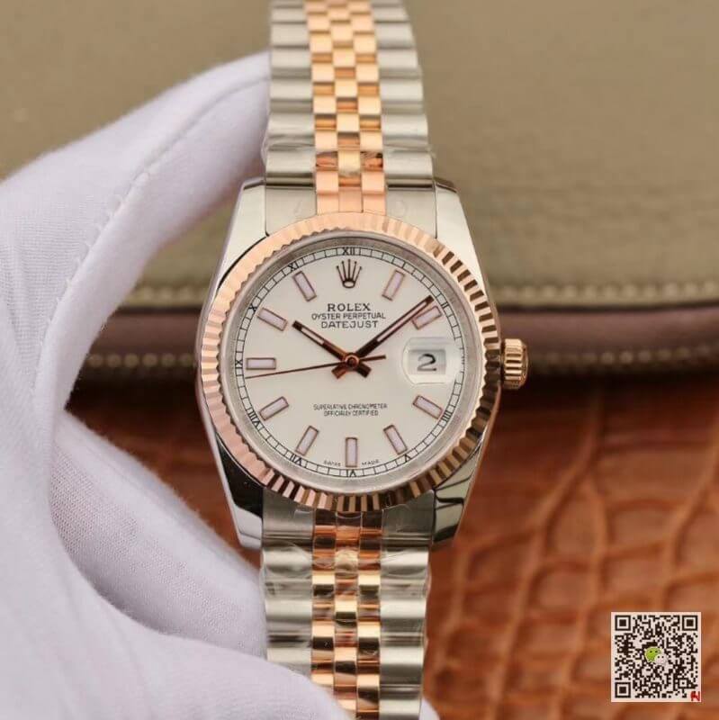 Replica R01ex Date-Just 126233 36mm 1:1 Best Edition 18K Gold Wrapped Swiss ETA3135