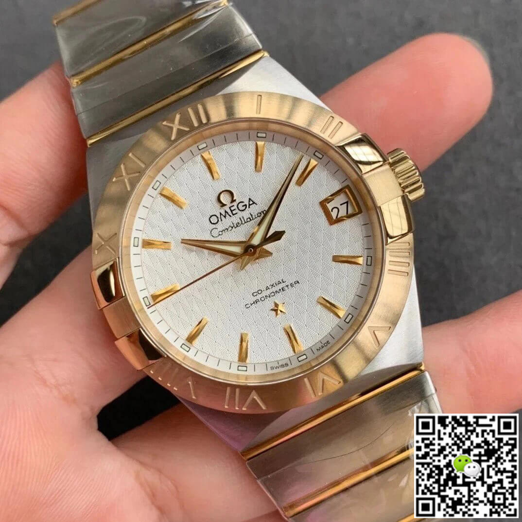 Replica 0me*ga Constellation 123.20.38.21.02.006 1:1 Best Edition VS Factory Silver Dial