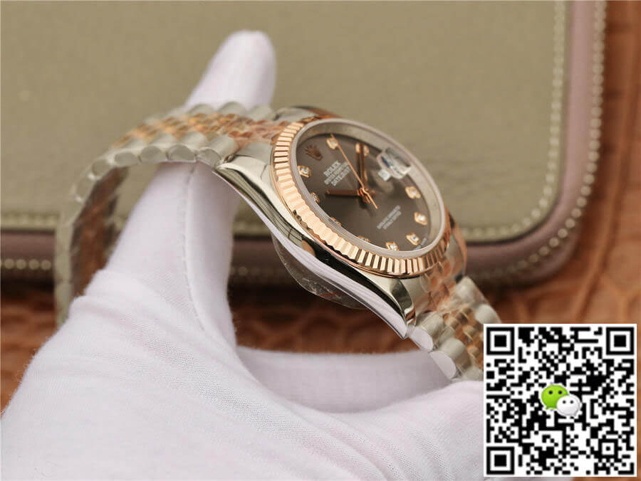 Replica R01ex Datejust 116231 1:1 Best Edition GM Factory D1am0nd-set Dial