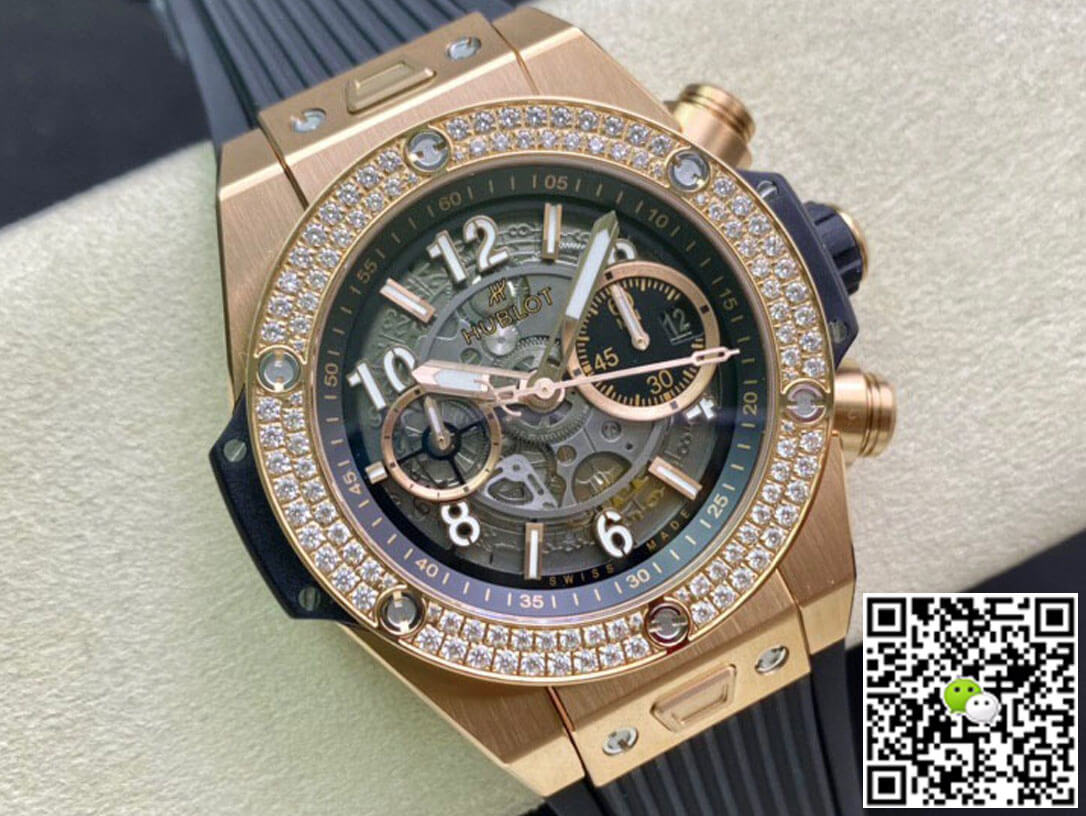 Replica Hublot BIG BANG 421.OX.1180.RX.1104 1:1 Best Edition ZF Factory Skeleton Dial