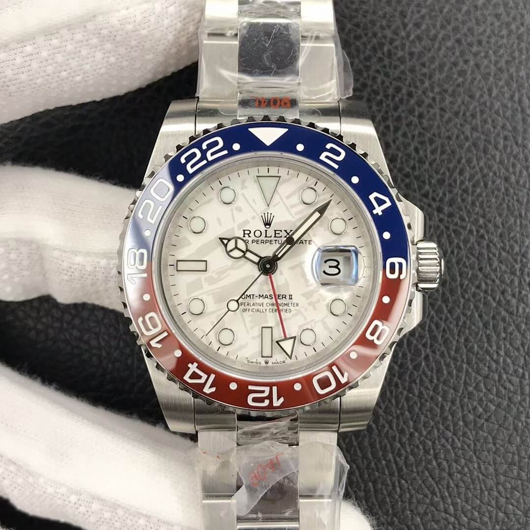 Replica R01ex GMT Master II 126719BLRO-0002 1:1 Best Edition GM Factory White Gold