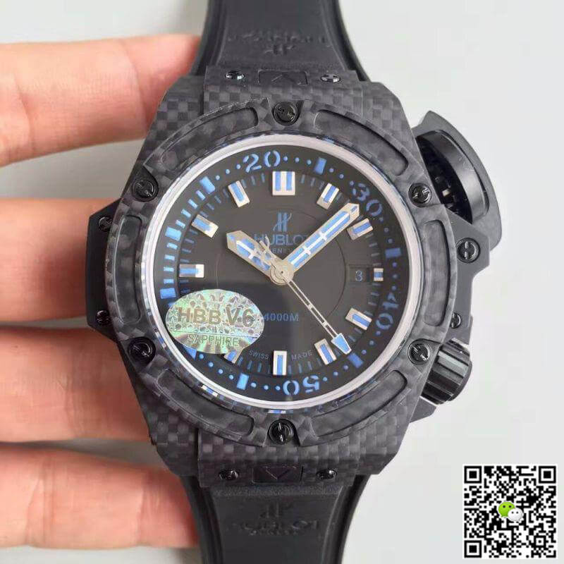 Hublot Replica King Power Musee Oceanographic 731.QX.1190.GR V6 Factory Men Watches 1:1 Best Edition Swiss ETA7750