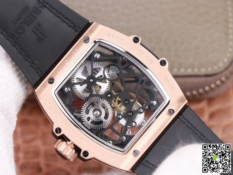 Hublot Replica Masterpiece Tourbillon 906.OX.0123.VR.AES13 1:1 Best Edition JB Factory Skeletonized Dial Swiss HUB 9006