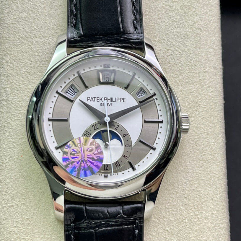 Replica Pat*k Phi1i*pe Complications 5205G-001 1:1 Best Edition GR Factory Silver Grey Dial