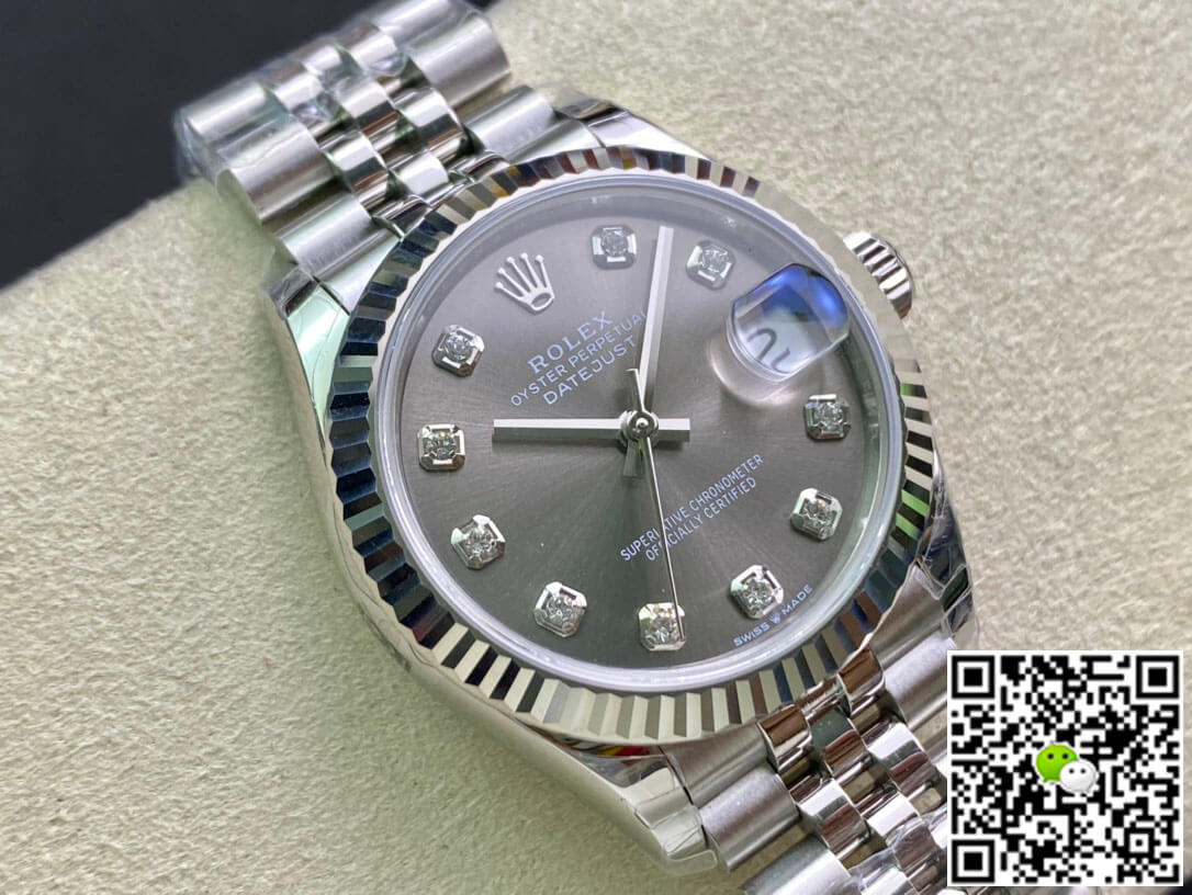 Replica R01ex Datejust M278274-0008 31MM 1:1 Best Edition EW Factory Grey Dial