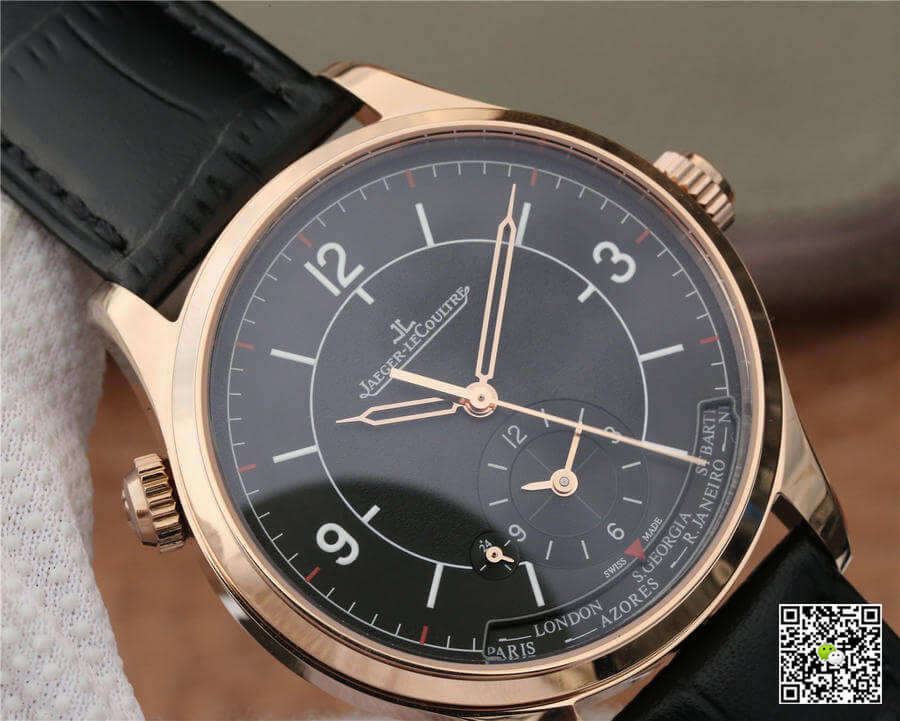 Replica Jaeger-LeCoultre Master 1428530 1:1 Best Edition TF Factory Black Dial