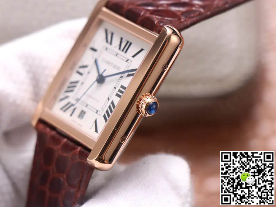 Replica Ca*t1er Tank W5200026 1:1 Best Edition V9 Factory Rose Gold