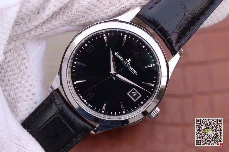 Replica Jaeger-LeCoultre Master Control Date Q1548470 ZF Factory Mechanical Watches 1:1 Best Edition Swiss ETA899/1 Black dial