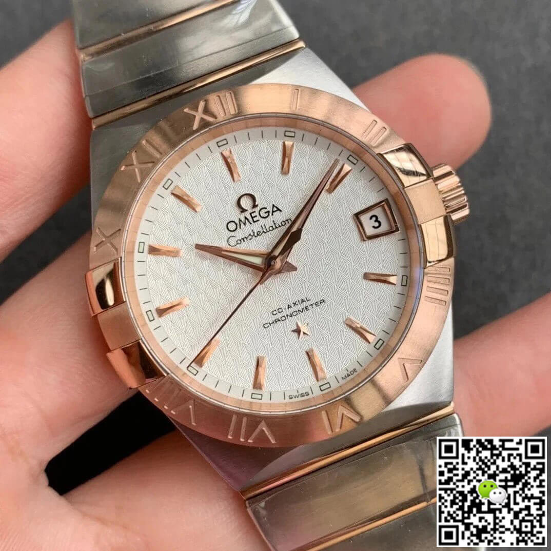 Replica 0me*ga Constellation 123.20.38.21.02.007 1:1 Best Edition VS Factory Silver Dial