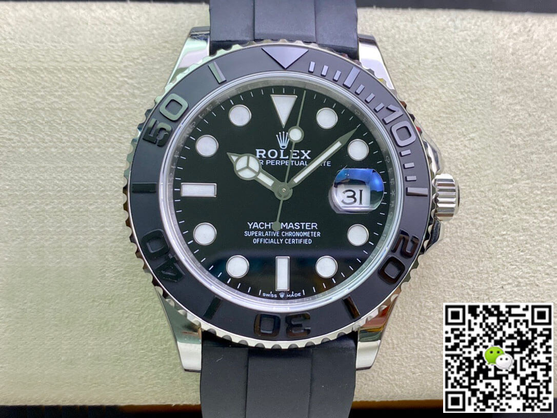 Replica R01ex Yacht Master M226659-0002 1:1 Best Edition EW Factory Black Dial