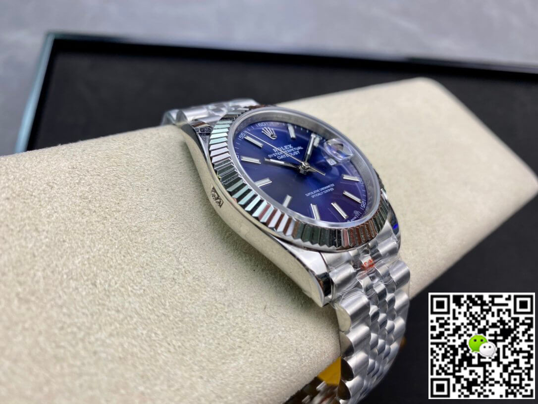 Replica R01ex Datejust M126334-0002 1:1 Best Edition GM Factory Blue Dial