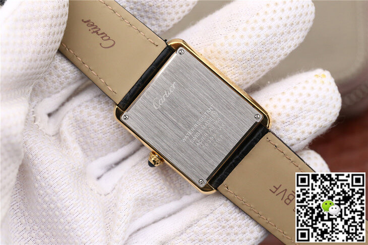 Ca*t1er Replica Tank Ladies 1:1 Best Edition K11 Factory Yellow Gold D1am0nd