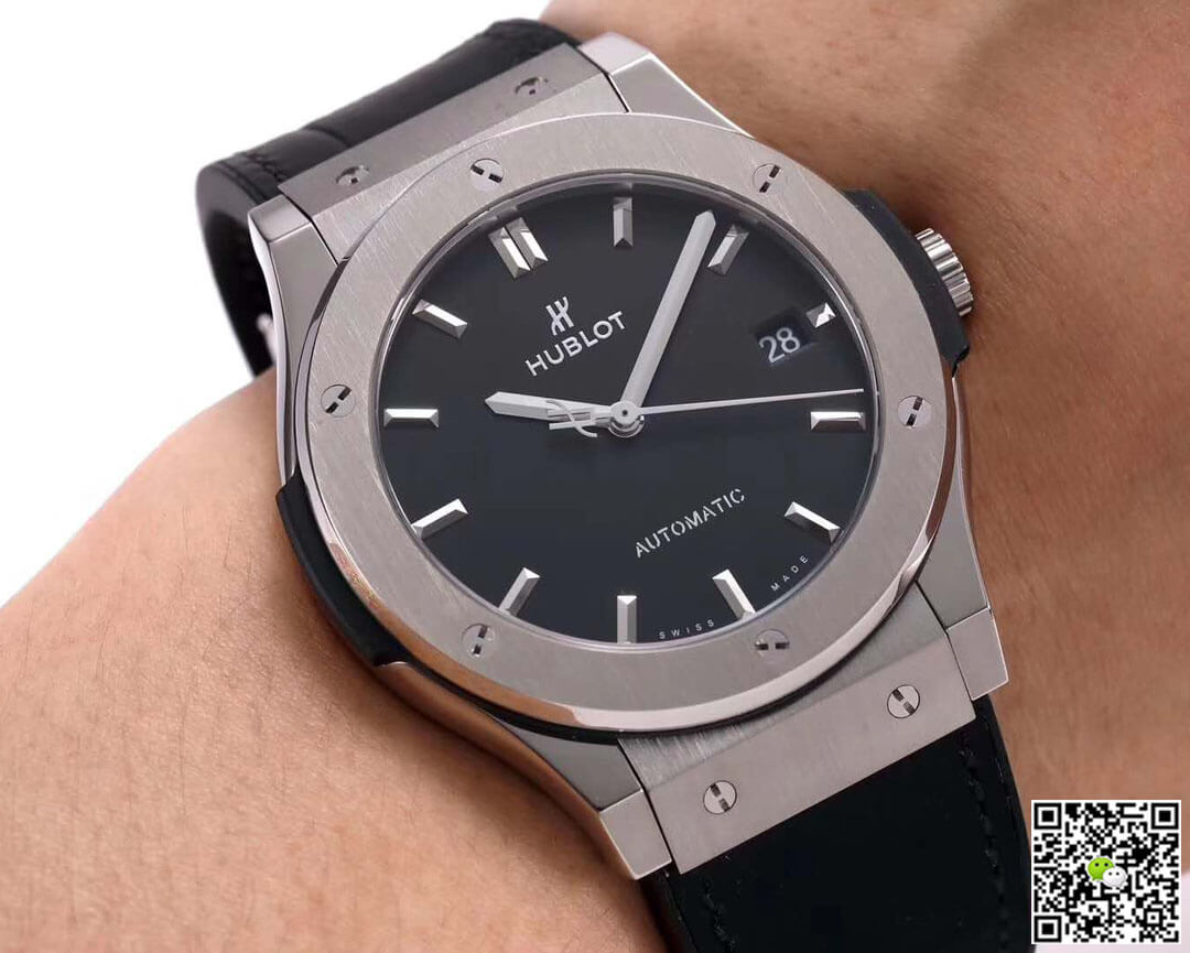 Replica Hublot Classic Fusion 511.NX.1171.LR 1:1 Best Edition WWF Factory Black Dial
