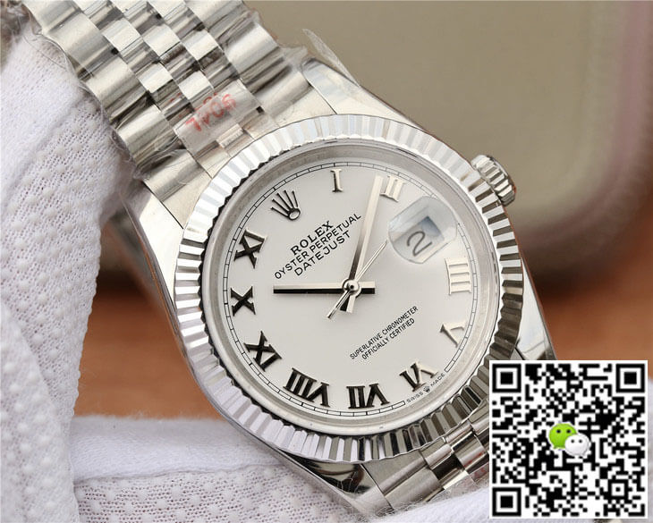 Replica R01ex Datejust M126234-0025 1:1 Best Edition GM Factory White Dial