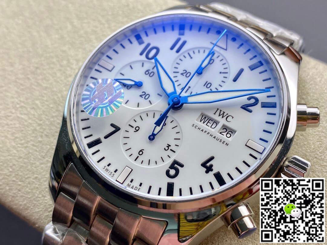 Replica IWC Pilot 3777 1:1 Best Edition ZF Factory White Dial