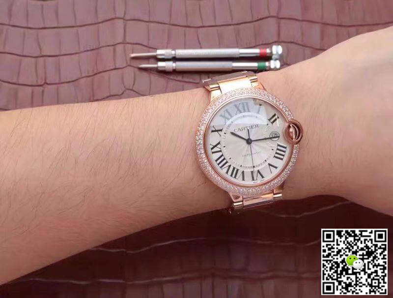 Replica Ballon Bleu De Ca*t1er WE9009Z8 V6 Factory 1:1 Best Edition Swiss ETA9015 White Dial