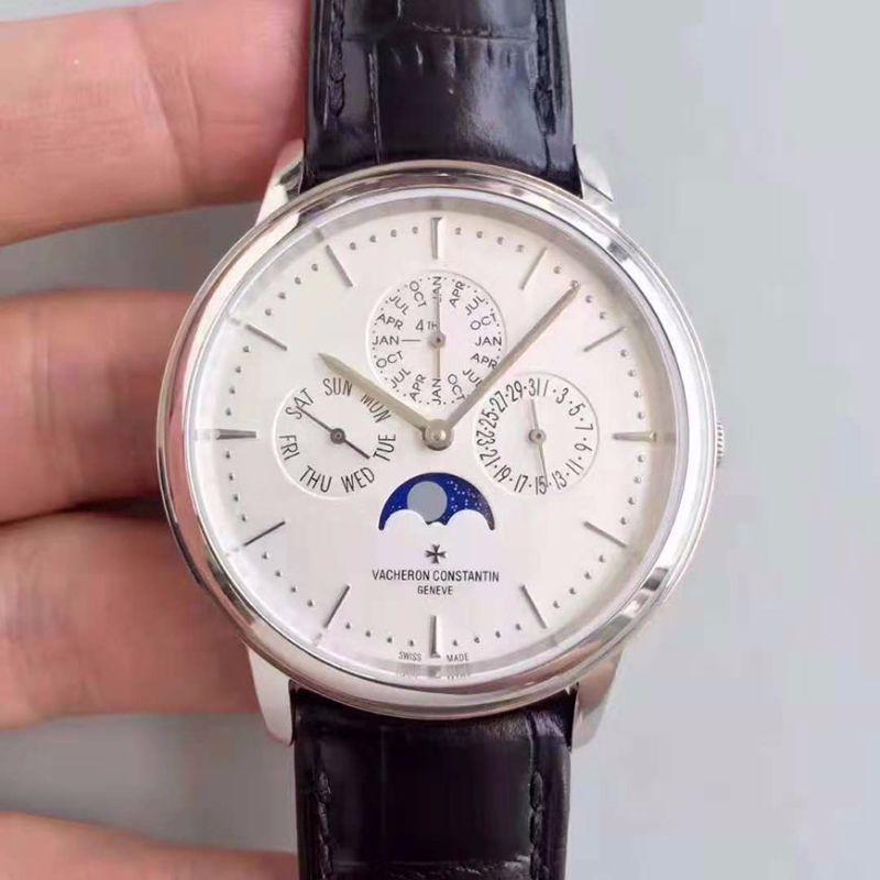 Vacheron C0nstan1n Replica Patrimony Perpetual Calendar 43175/000R-9687 1:1 Best Edition Swiss ETA1120