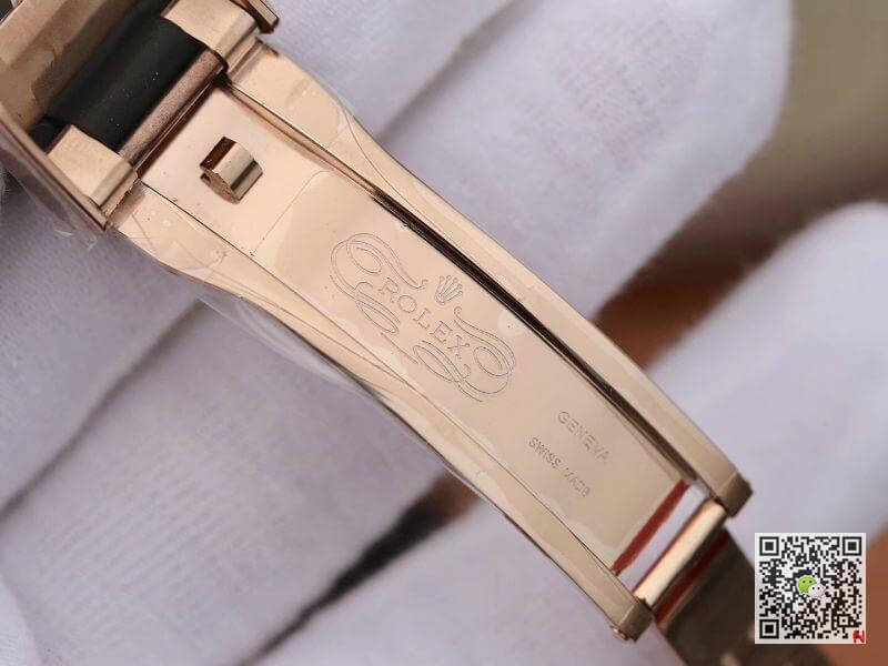 Replica R01ex Yacht-Master 40mm 116655 D1am0nd Dial Rosegold 1:1 Best Edition Automatic Swiss Movement Black Rubber Strap