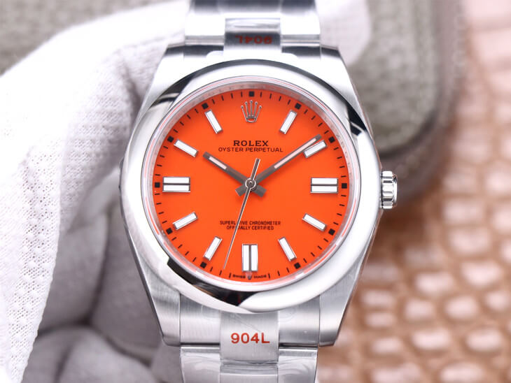 Replica R01ex Oyster Perpetual M124300-0007 1:1 Best Edition EW Factory Stainless Steel