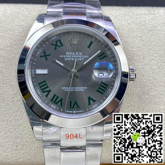 Replica R01ex Datejust M126300-0013 41MM 1:1 Best Edition EW Factory Dark Grey Dial