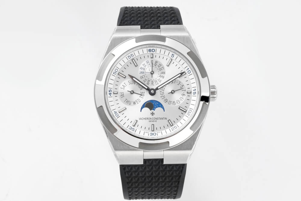Replica Vacheron C0nstan1n Overseas 4300V 1:1 Best Edition 8F Factory V2 Silvery White Dial