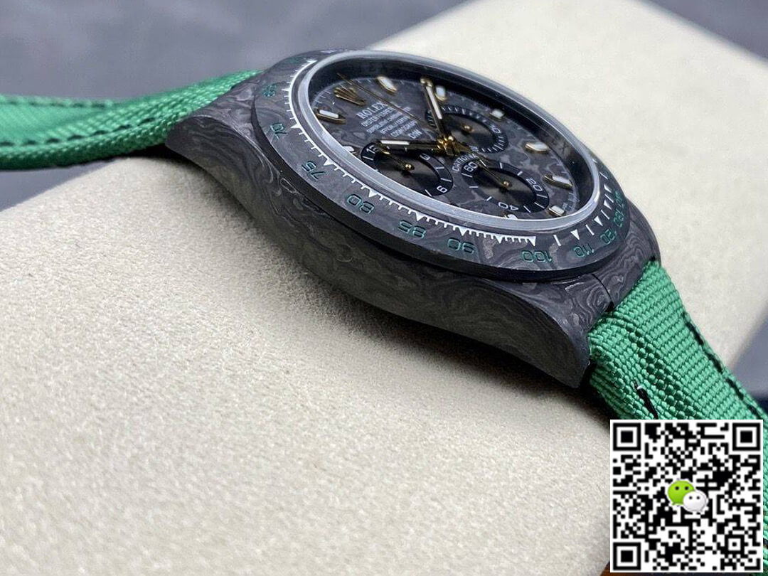 Replica R01ex Daytona Cosmograph Diw Custom Version 1:1 Best Edition Noob Factory Carbon Fiber Dial