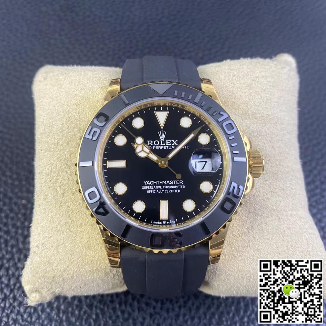 Replica R01ex Yacht Master M226658-0001 42MM 1:1 Best Edition VS Factory Black Dial