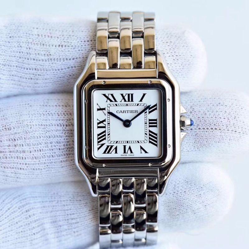 Replica Panthere De Ca*t1er WSPN0007 GF Factory 1:1 Best Edition Swiss Quartz 316L Stainless Steel Bracelet