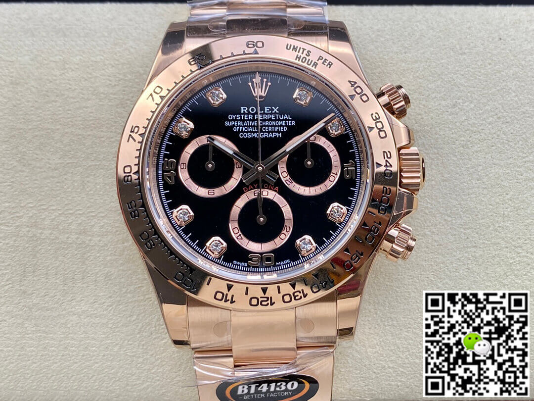 Replica R01ex Daytona M116505-0015 1:1 Best Edition BT Factory D1am0nd-set Dial