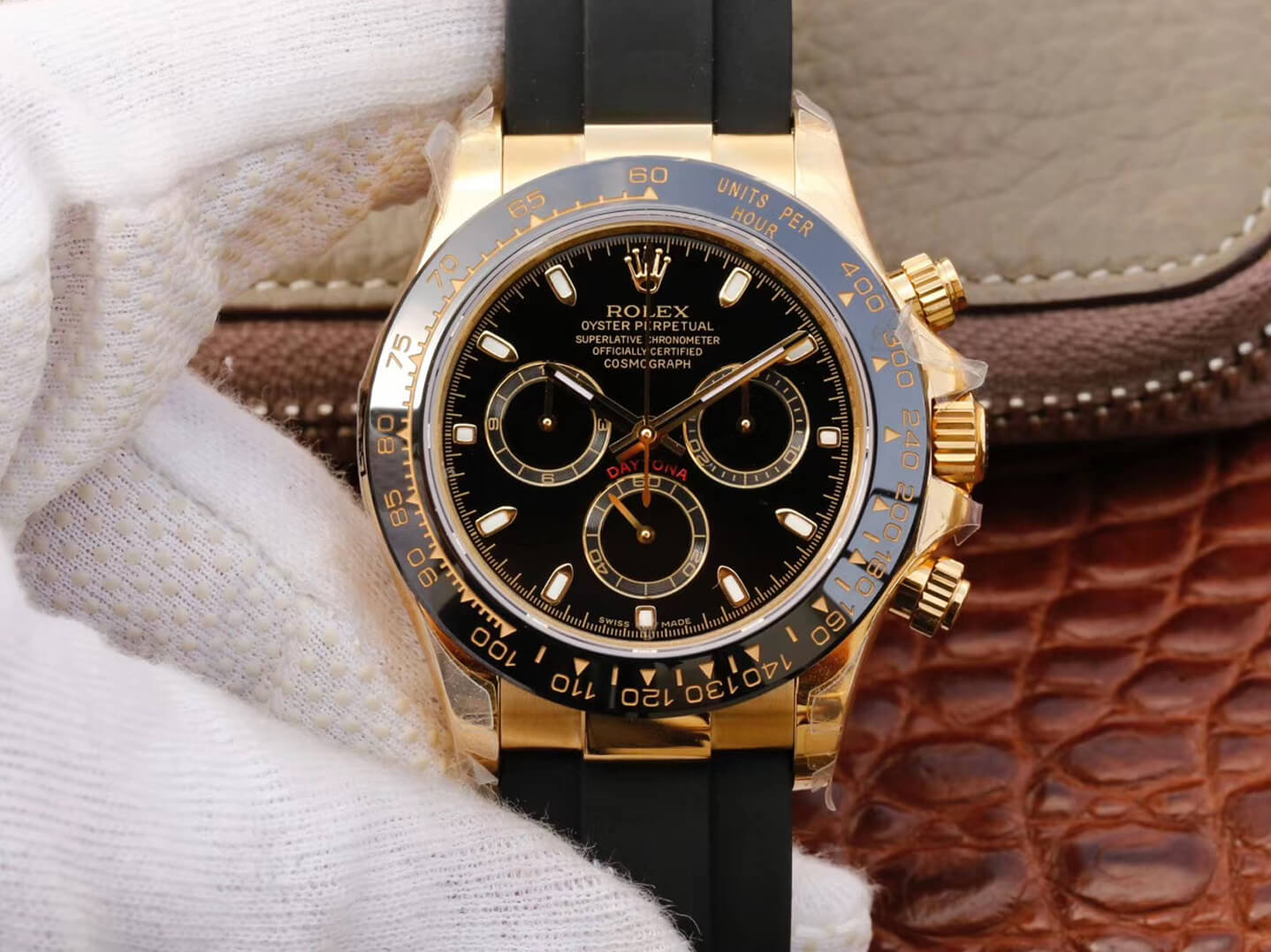 Replica R01ex Daytona Cosmograph M116518ln-0043 1:1 Best Edition JH Factory Black Dial