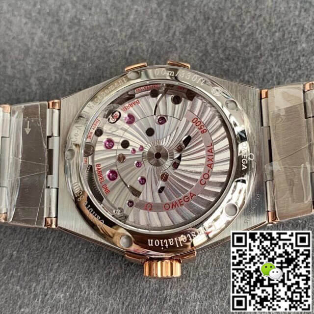 Replica 0me*ga Constellation 123.20.38.21.02.001 1:1 Best Edition VS Factory Silvery White Dial