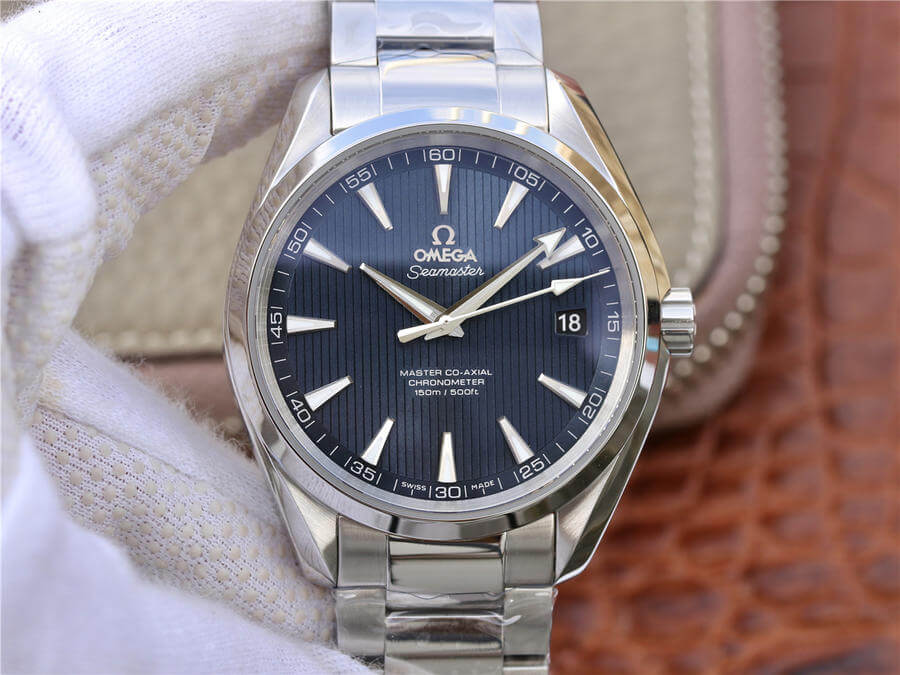 Replica 0me*ga Seamaster 231.10.42.21.03.001 1:1 Best Edition VS Factory Blue Dial