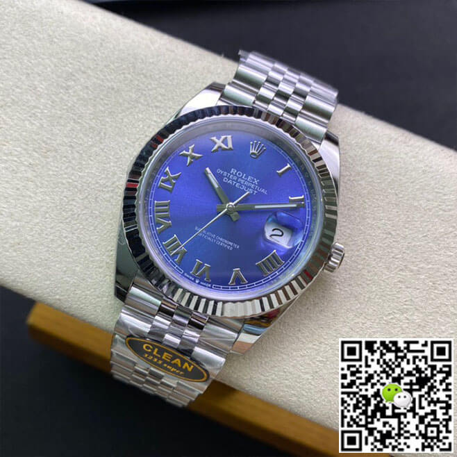 Replica R01ex Datejust M126334-0026 1:1 Best Edition Clean Factory Blue Dial