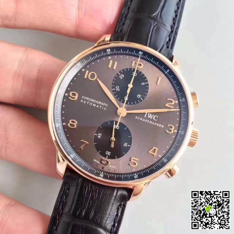 IWC Replica Portuguese Chronograph IW371482 ZF Factory 1:1 Best Edition Swiss ETA79350