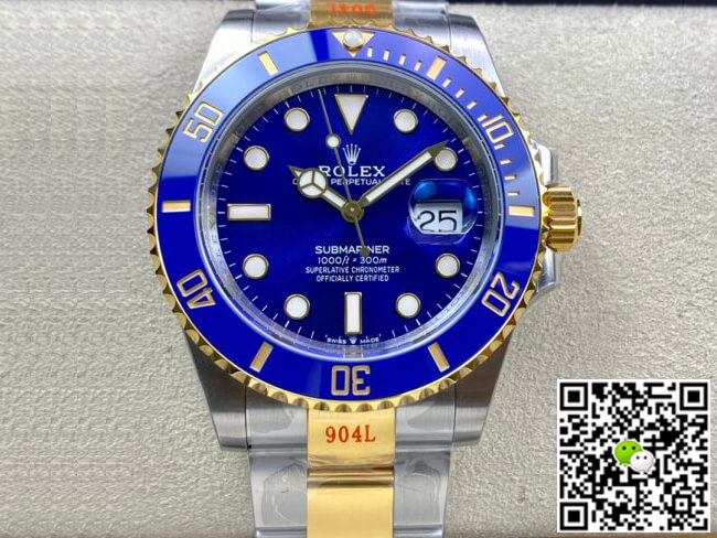 Replica R01ex Submariner M126613LB-0002 41MM 1:1 Best Edition VS Factory Blue Dial