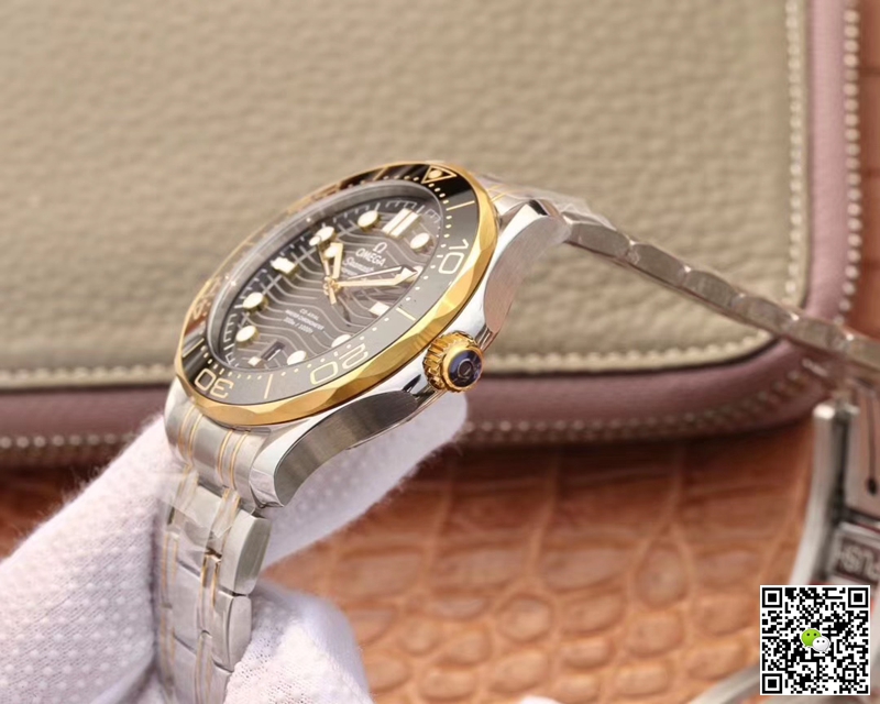 Replica 0me*ga Seamaster 210.20.42.20.01.002 1:1 Best Edition VS Factory Black Dial Swiss ETA8800